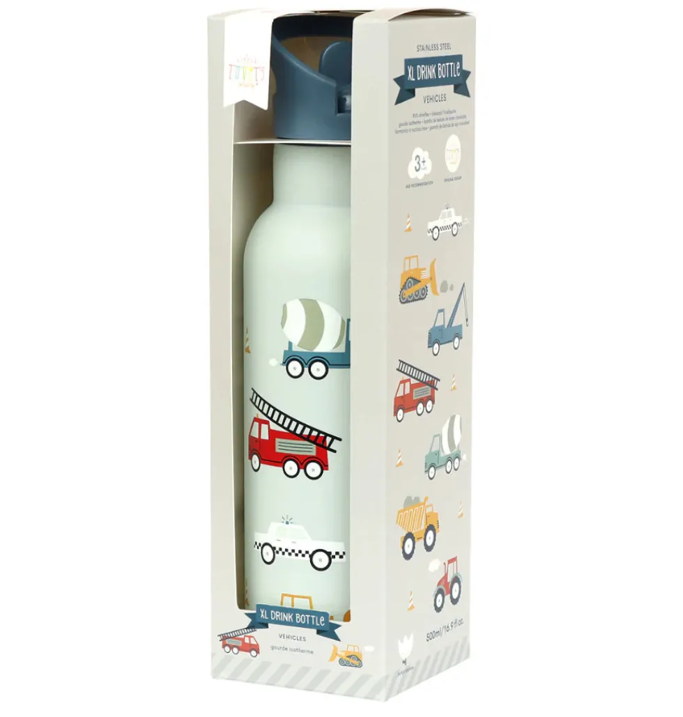 A Little Lovely company juomapullo 500ml - Ajoneuvot