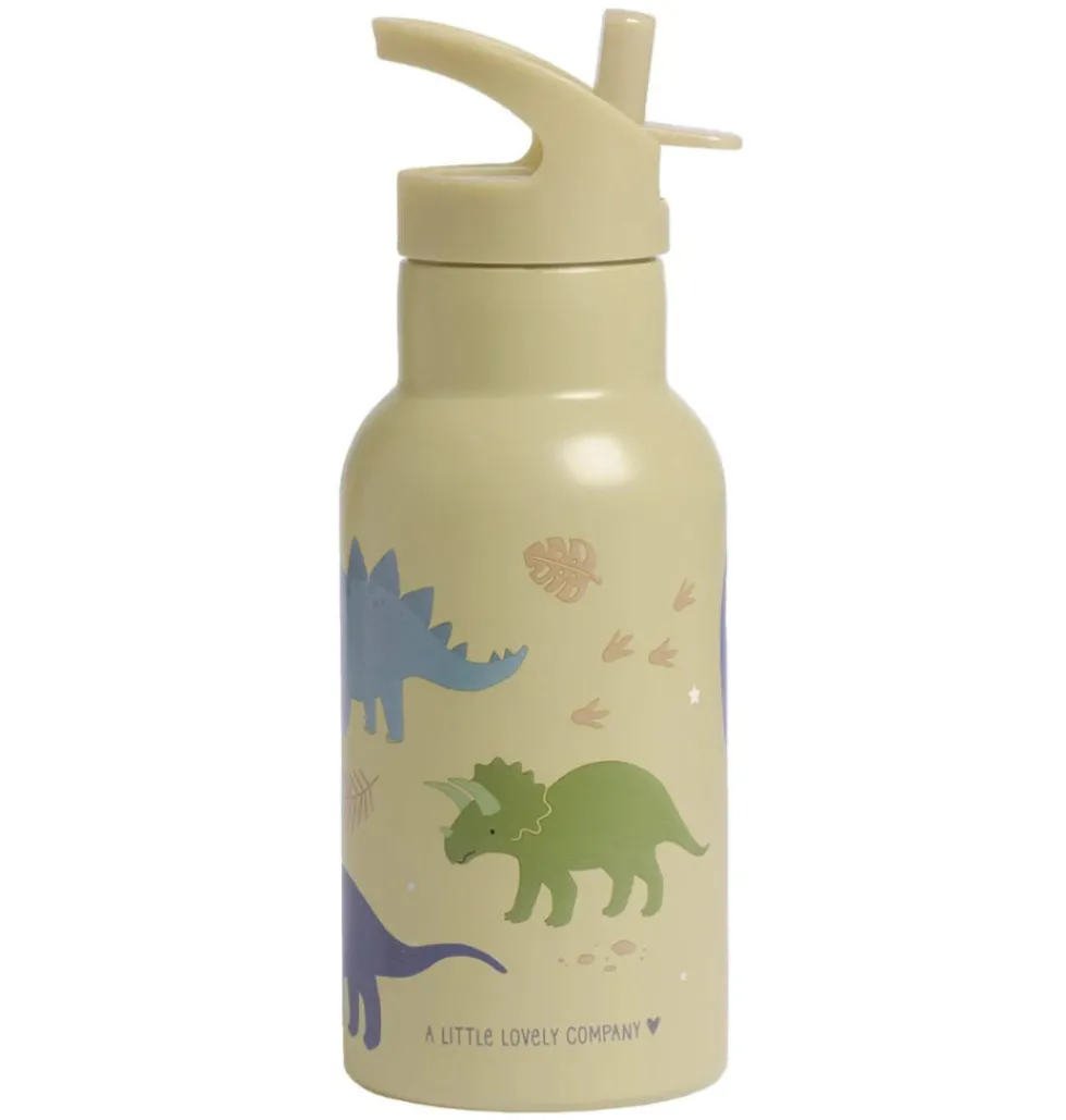 A Little Lovely company juomapullo 350ml - Dinosaurukset