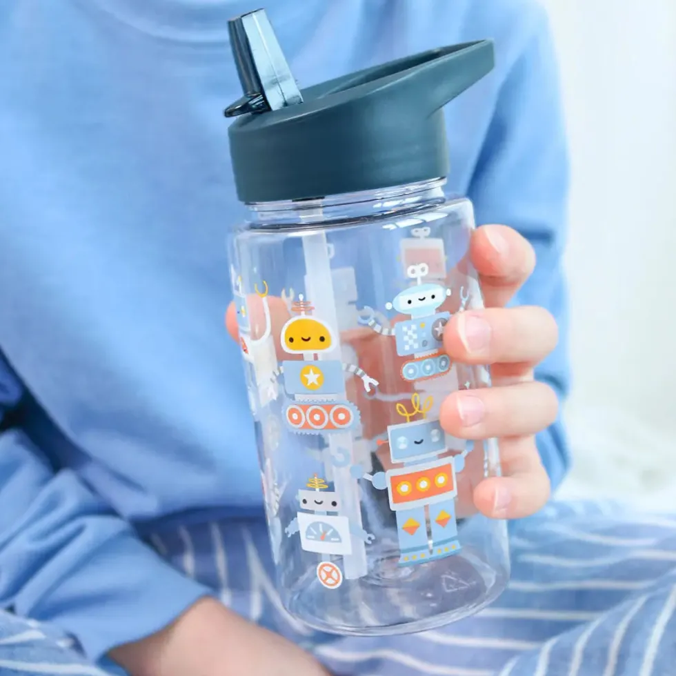 A Little Lovely company juomapullo 450ml - Robotit