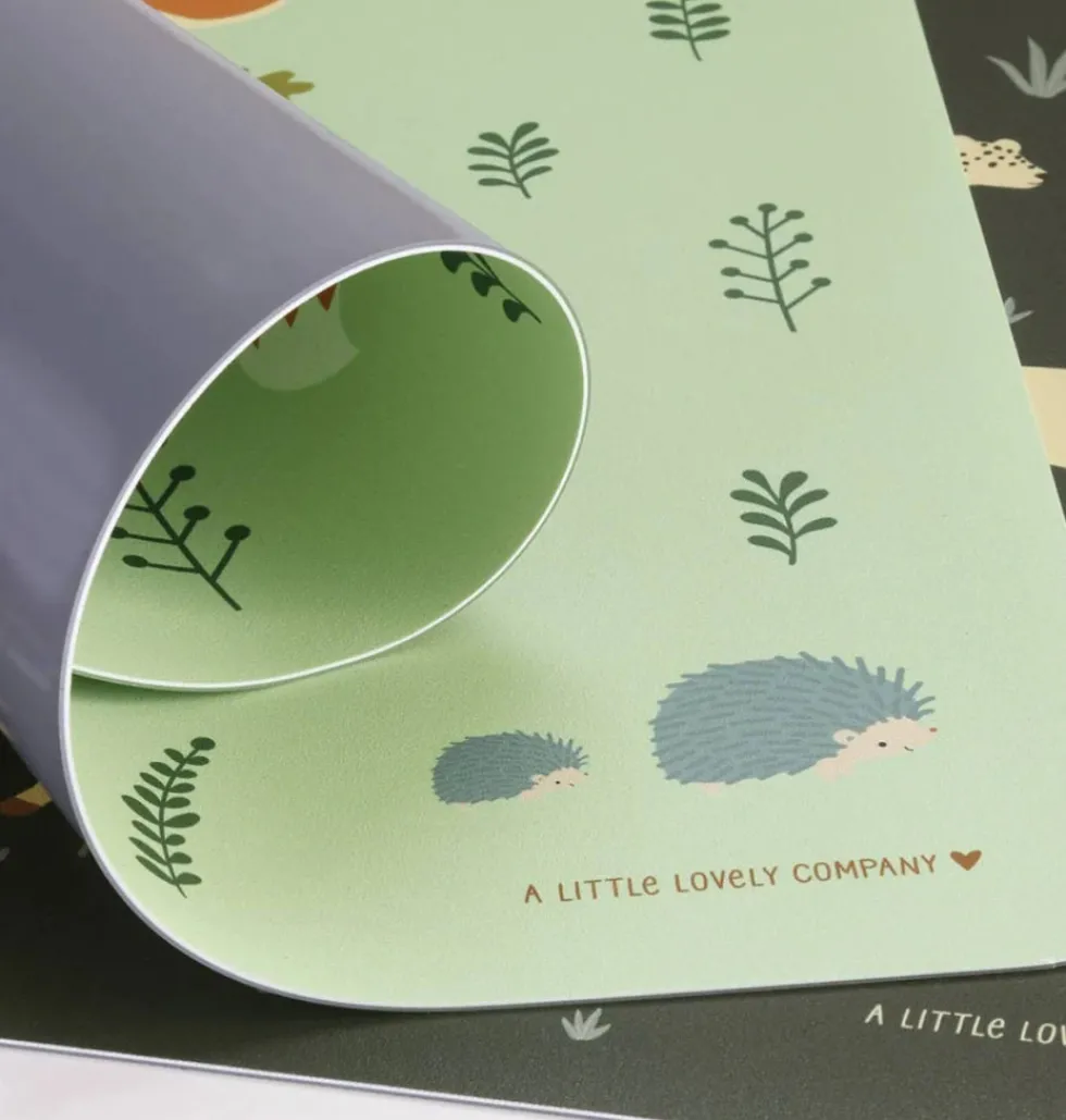 A Little Lovely company pöytä tabletti ruokailuun ja askarteluun - Metsäeläimet