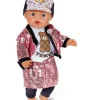 Baby Born nuken Glam kimalle asu 43cm
