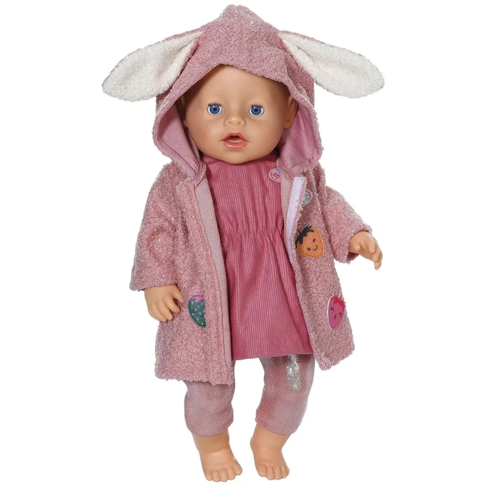 Baby Born nuken pupu Takki, legginsit ja tunika 43cm
