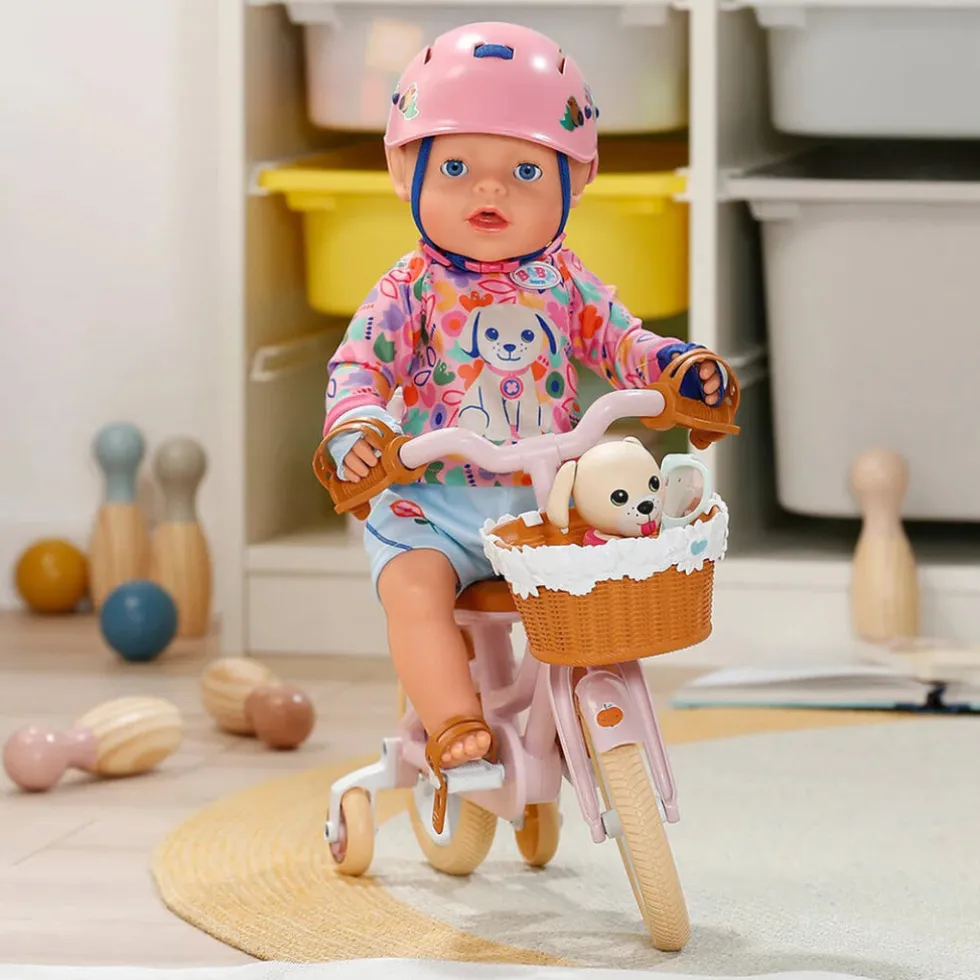Baby Born nuken Pyörä ja Lucky koira