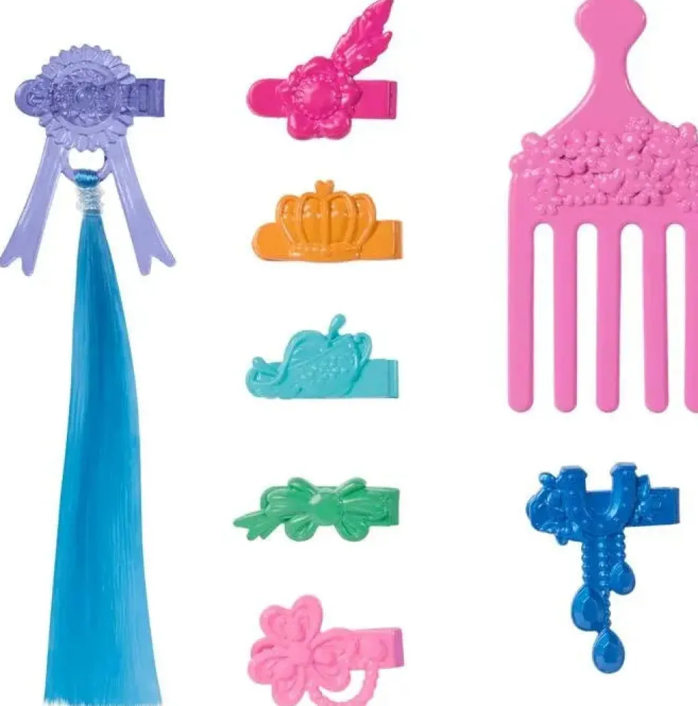Barbie poni Tornado ja tarvikkeet