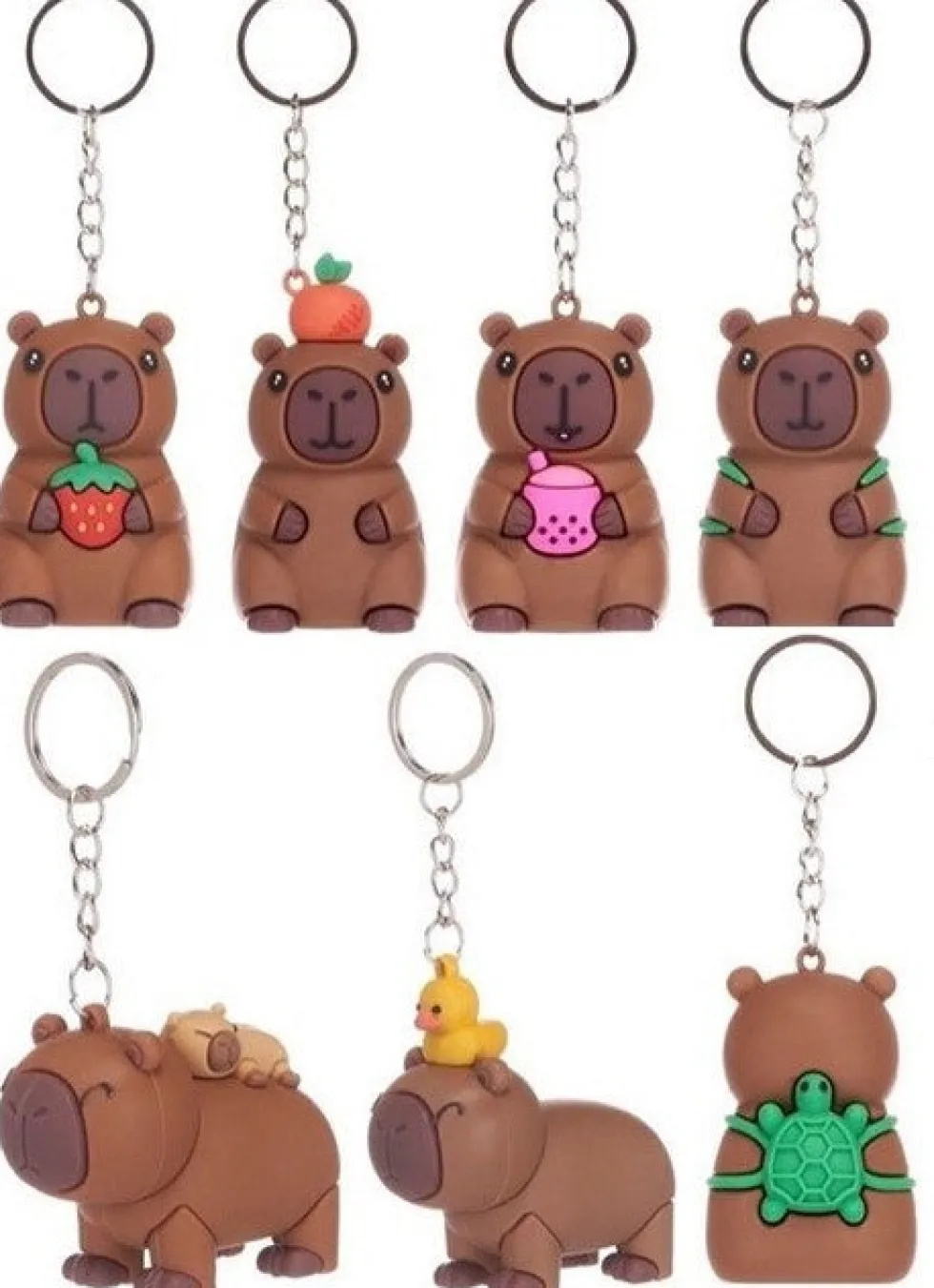 Capybara 3D avaimenperä - lajitelma