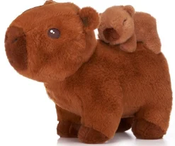Capybara ja vauva pehmolelu 25cm