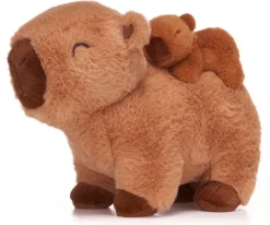 Capybara ja vauva pehmolelu 25cm