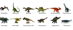 Collecta A1184 mini Dinosaurukset salkussa