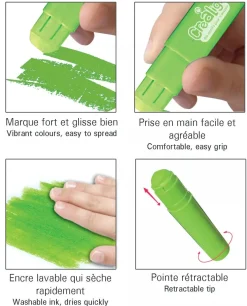 Créa Lign' gouache Värikynät