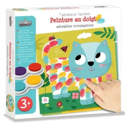 Créa Lign' Maalaustaide pakkaus - Lemmikit