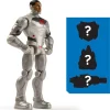 DC Cyborg figuuri 10cm + yllätystarvikkeet