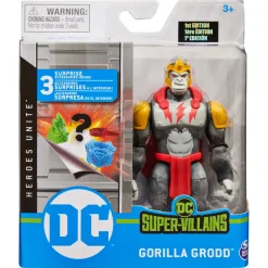 DC Gorilla Grodd figuuri 10cm + yllätystarvikkeet