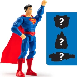 DC Superman figuuri 10cm + yllätystarvikkeet