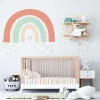 Decochic vaaleanpunainen Sateenkaari -seinätarra