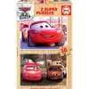 Disney Cars autot palapeli 2 x 16 palaa