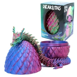 Drakliths 3D lohikäärme ja muna 15cm - lajitelma