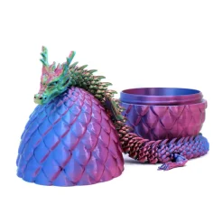 Drakliths 3D lohikäärme ja muna 15cm - lajitelma