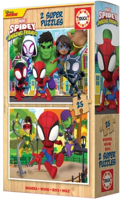 Educa Spidey palapeli, 2 x 25 palaa