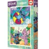 Educa Stitch & Angel palapeli, 2 x 100 palaa