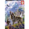 Educa Wolves In The Rocks palapeli - 500 palaa