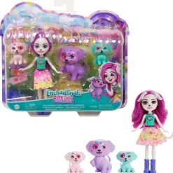 Enchantimals Dessa Dalmatian ja koiraperhe