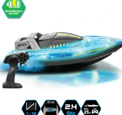 Exost Aqua Lights Kauko-Ohjattava Pikavene LED-valoilla