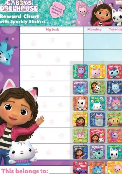 Gabbys Dollhouse Palkintotaulu + tarrat