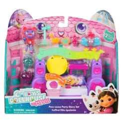 Gabbys Dollhouse Pawsome Party Room -leikkisetti