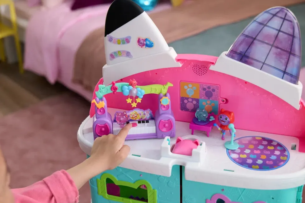 Gabbys Dollhouse Pawsome Party Room -leikkisetti