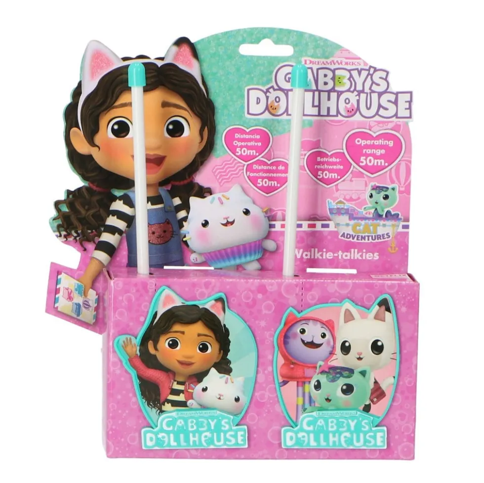 Gabby's Dollhouse Walkie Talkie radiopuhelin setti