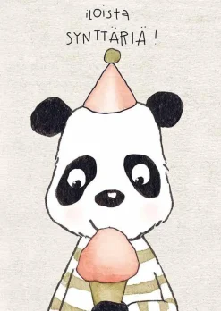 Henna Adel synttäri Panda kortti
