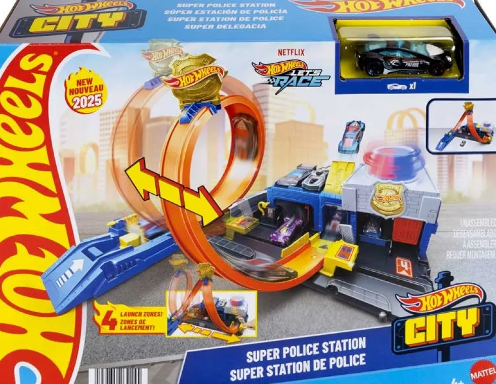 Hot Wheels City Super Police Station