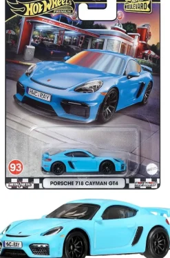 Hot Wheels - Premium Boulevard - Porsche 718 Cayman GT4 #93