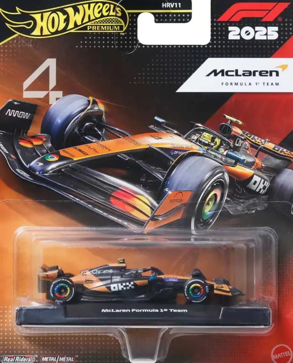 Hot Wheels Premium F1 McLaren team Lando Norris #4