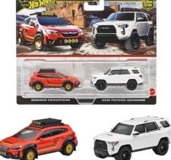 Hot Wheels Premium 2-pack - Subaru Crosstrek & 2018 Toyota 4Runner