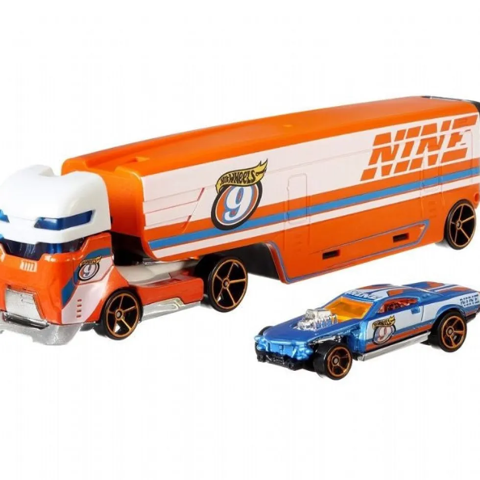 Hot Wheels Speedway Hauler kuorma-auto ja kilpa-auto