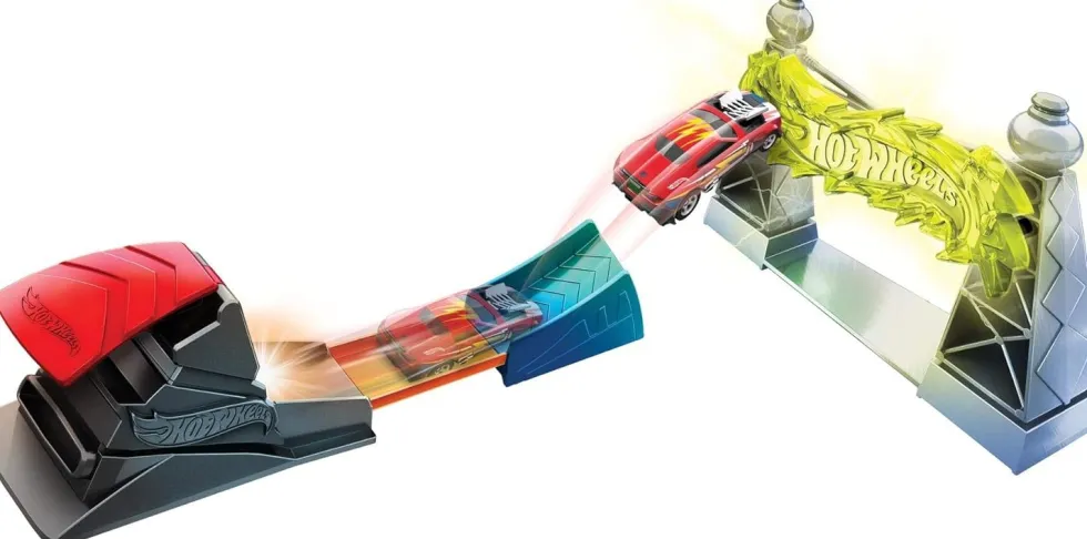 Hot Wheels Stunt Tracks Electric Tower autorata leikkisetti