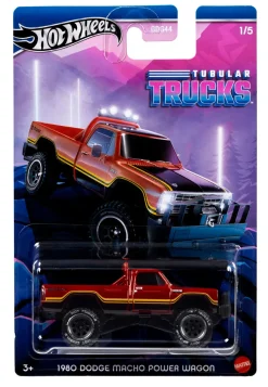 Hot Wheels Tubular Trucks - 1980 Dodge Macho Power Wagon