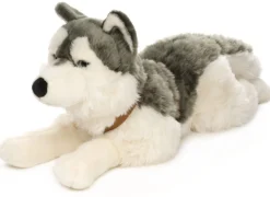 Husky suuri koira pehmolelu 60cm