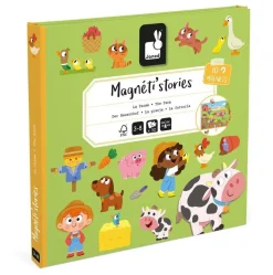 Janod Magneettileikki kirja - Maatilalla