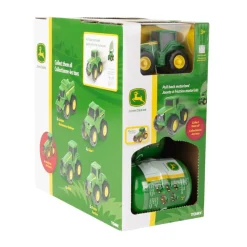 John Deere Pull Back ajoneuvo yllätyspakkaus