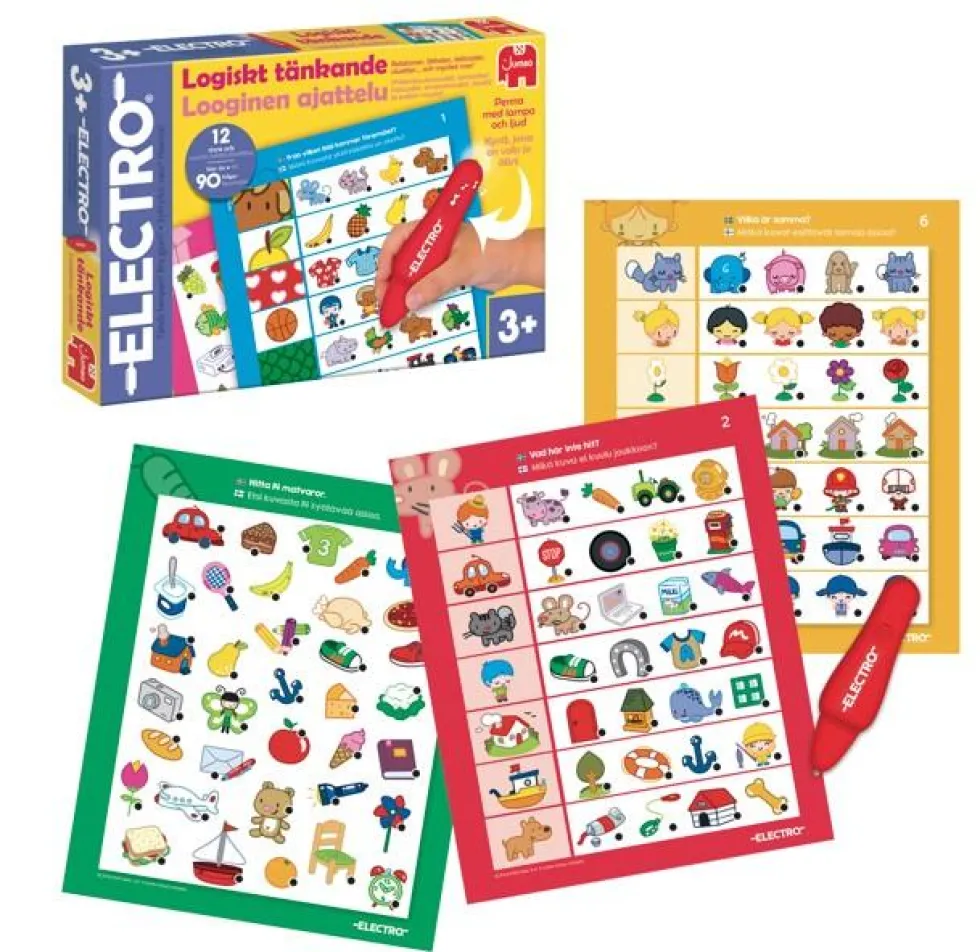 Jumbo Electro Looginen ajattelu tehtävät 3+