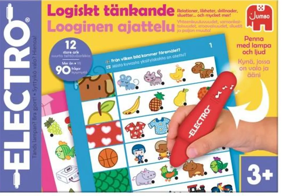 Jumbo Electro Looginen ajattelu tehtävät 3+