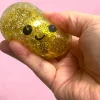 Kawaii Squishy Dumpling Glitter Beads Edition 5,5cm yllätys fidget