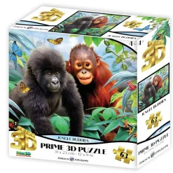 Kidicraft 3D palapeli Jungle Buddies - 63 palaa