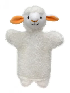 Käsinukke pörröinen Lammas 28cm