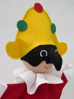 Käsinukke Pulcinella 26cm