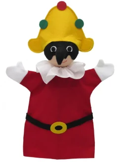 Käsinukke Pulcinella 26cm