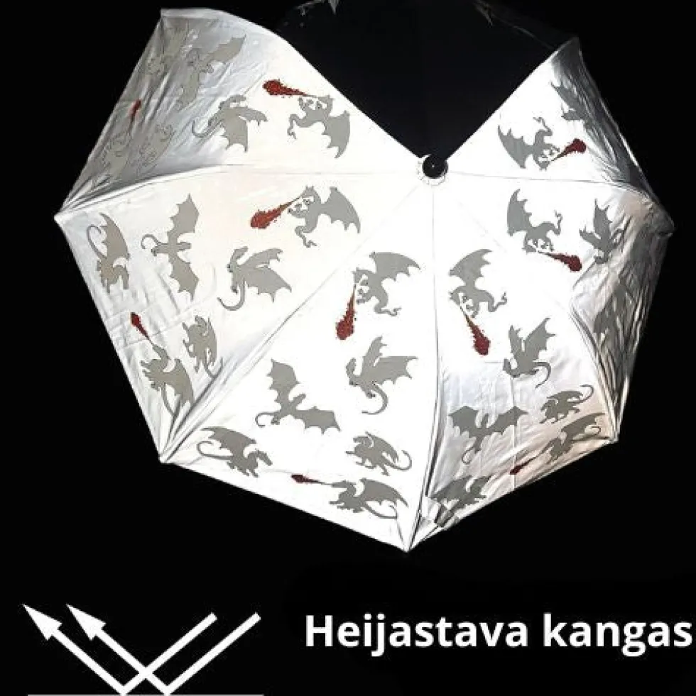 Lasten heijastava Magic Sateenvarjo - Lohikäärme