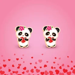 Lasten korvakorut - Panda Love